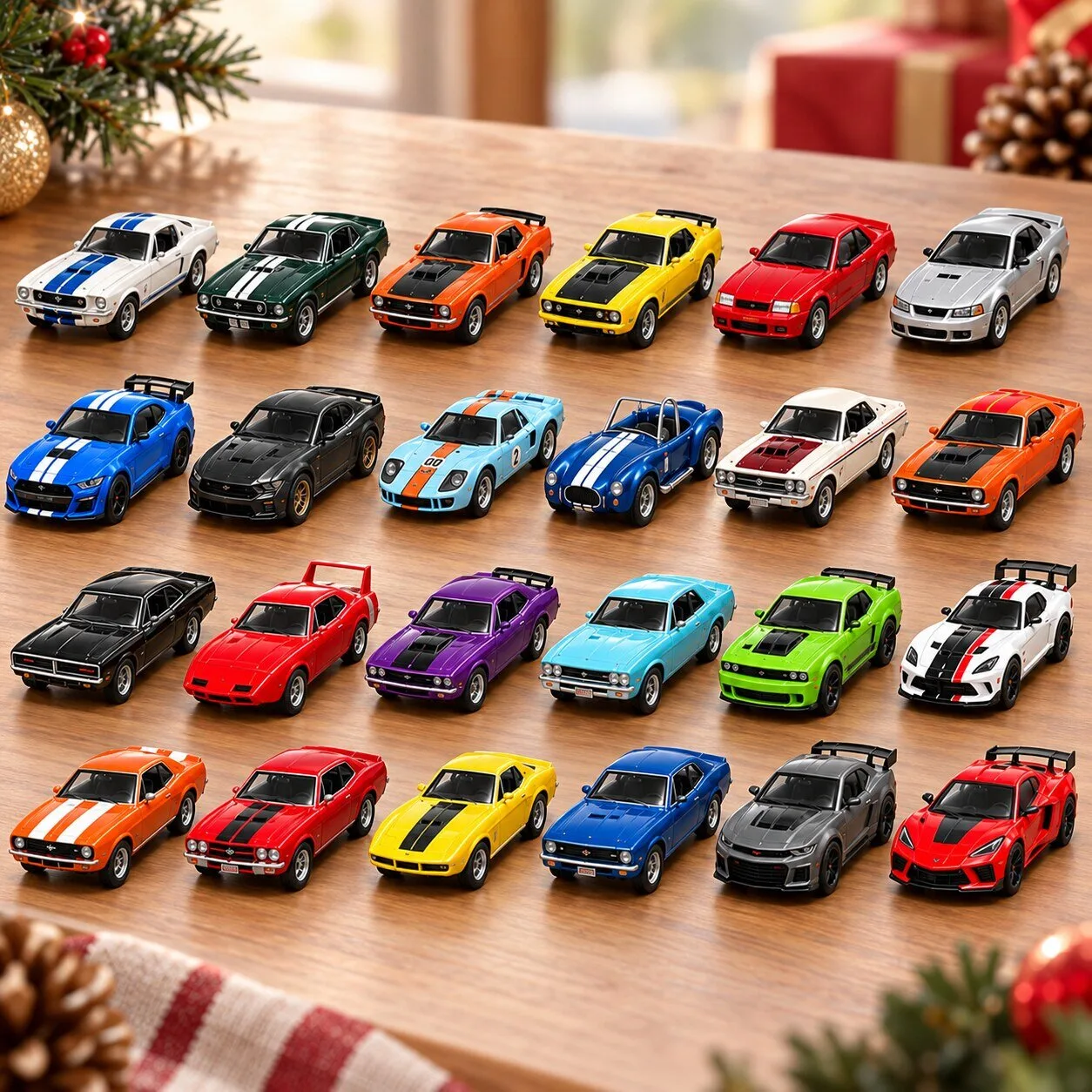American Cars Advent Calendar 2026 24 Days Diecast Model Car Collectible Gift Set 7 American Cars Advent Calendar 2026 24 Days Diecast Model Car Collectible Gift Set