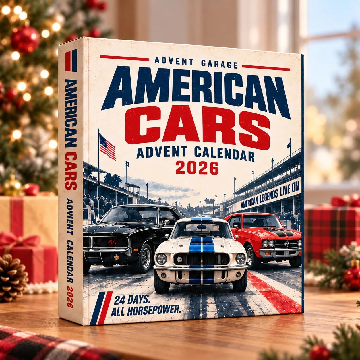 American Cars Advent Calendar 2026 24 Days Diecast Model Car Collectible Gift Set 8 American Cars Advent Calendar 2026 24 Days Diecast Model Car Collectible Gift Set