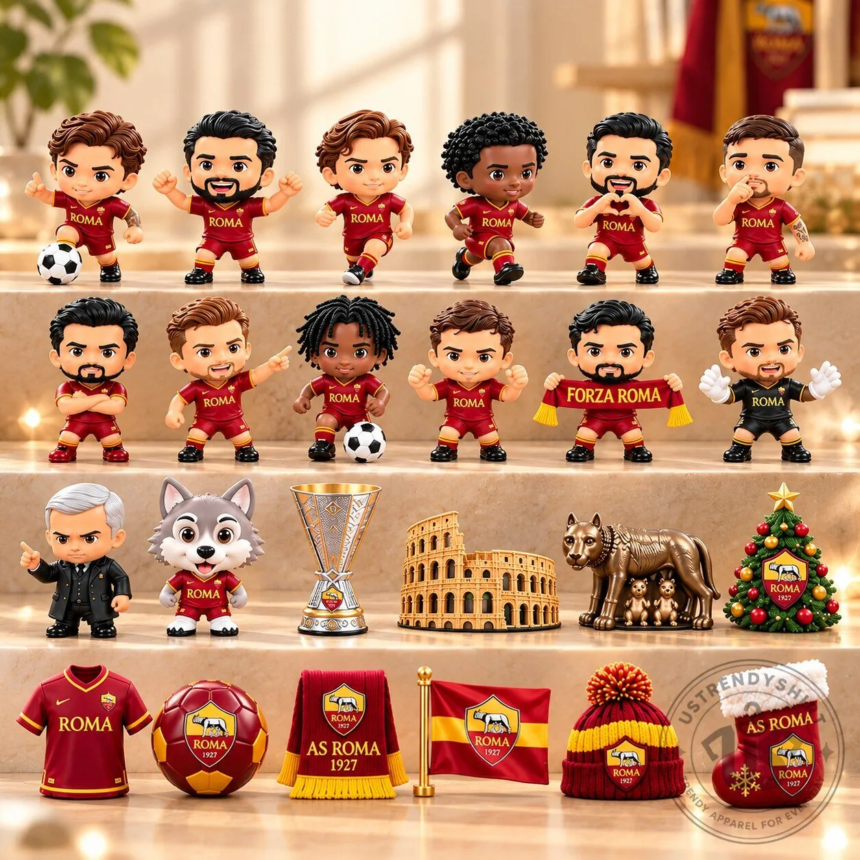 AS Roma Advent Calendar 24 Days Soccer Christmas Countdown 8 AS Roma Advent Calendar 24 Days Soccer Christmas Countdown