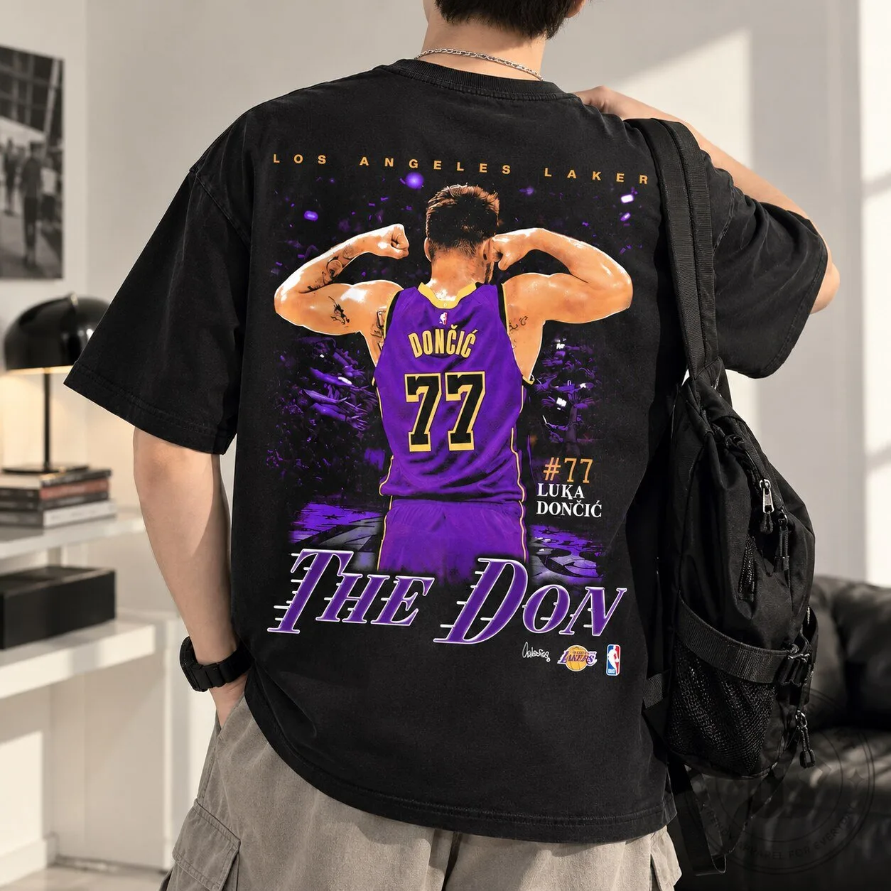Luka Doncic Los Angeles Lakers Vintage Bootleg T Shirt Retro Basketball Graphic Tee 11 Luka Doncic Los Angeles Lakers Vintage Bootleg T Shirt Retro Basketball Graphic Tee
