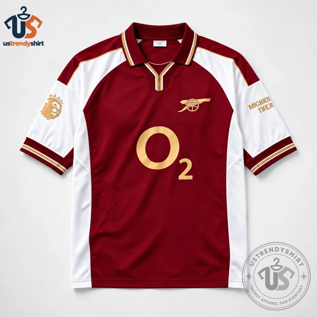 Arsenal Highbury 2005 2006 Retro Home Jersey Vintage Maroon O2