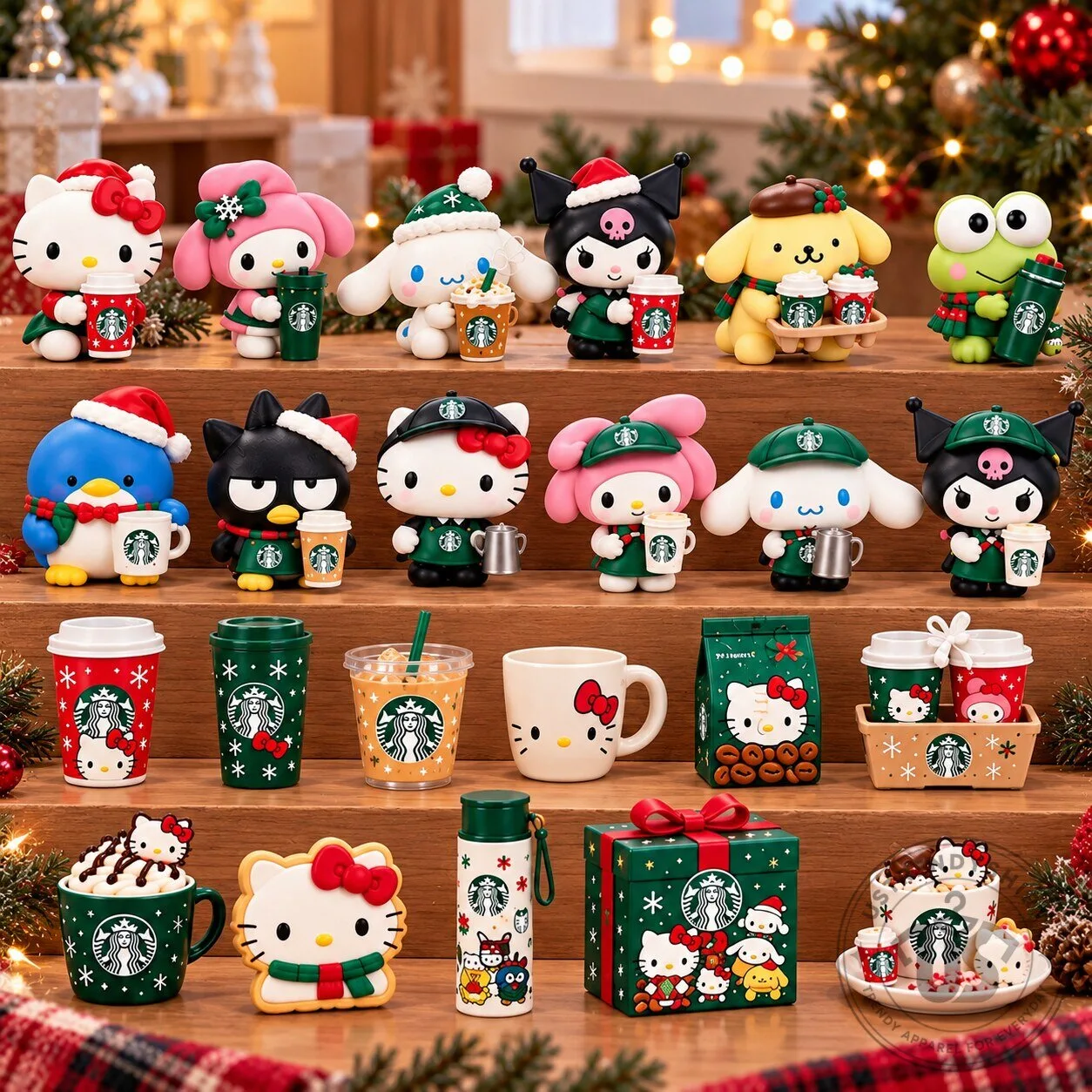 Starbucks x Hello Kitty And Friends Advent Calendar 24 Days Of Christmas 2026 9 Starbucks x Hello Kitty And Friends Advent Calendar 24 Days Of Christmas 2026