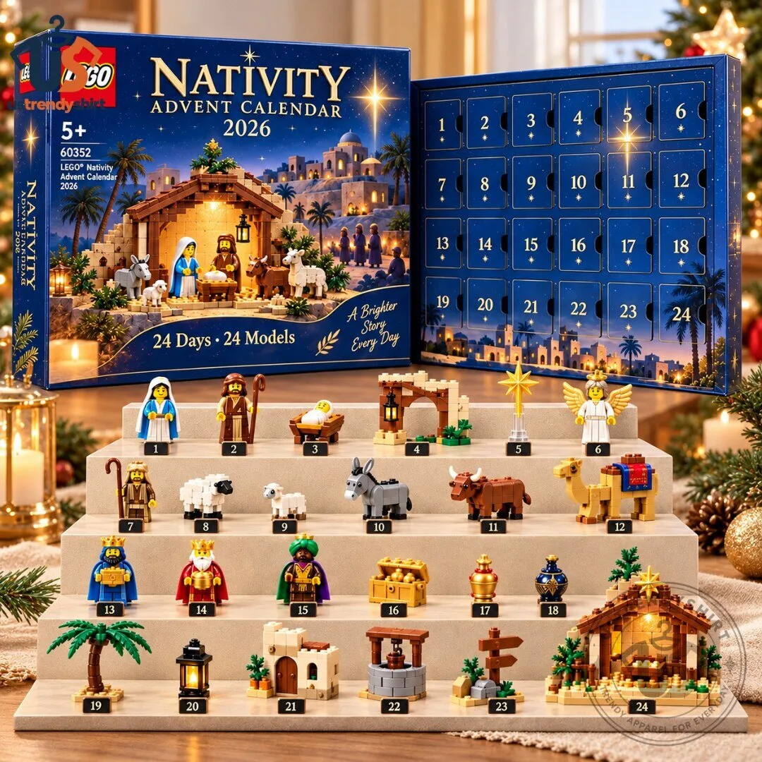 LEGO Nativity Advent Calendar 2026 60352 Christmas Countdown Building Toy Set 24 Days 24 Models