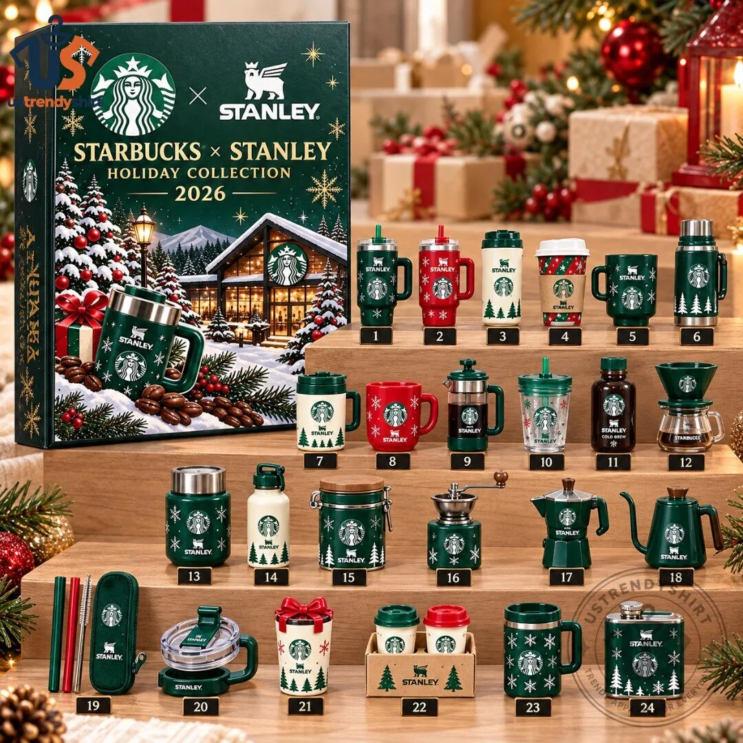 Starbucks x Stanley Holiday Collection 2026 Advent Calendar Tumbler Miniatures Gift Box
