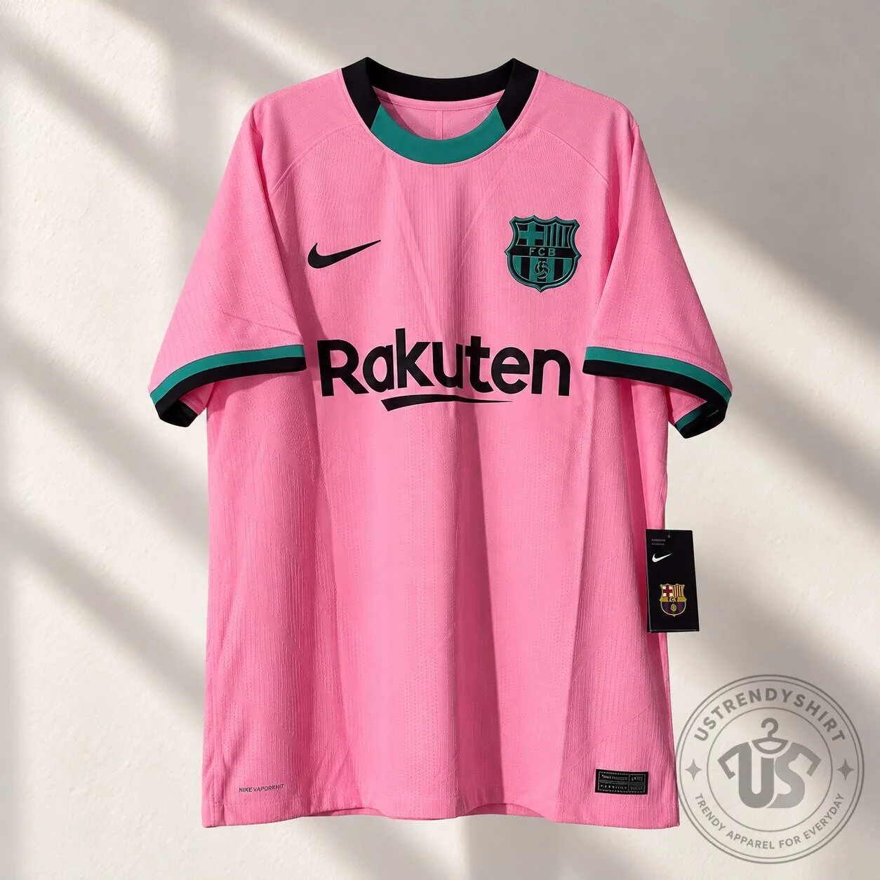 BTS J-Hope Barcelona 2020/21 Third Messi Nike Pink Soccer Jersey 8 BTS J-Hope Barcelona 2020/21 Third Messi Nike Pink Soccer Jersey