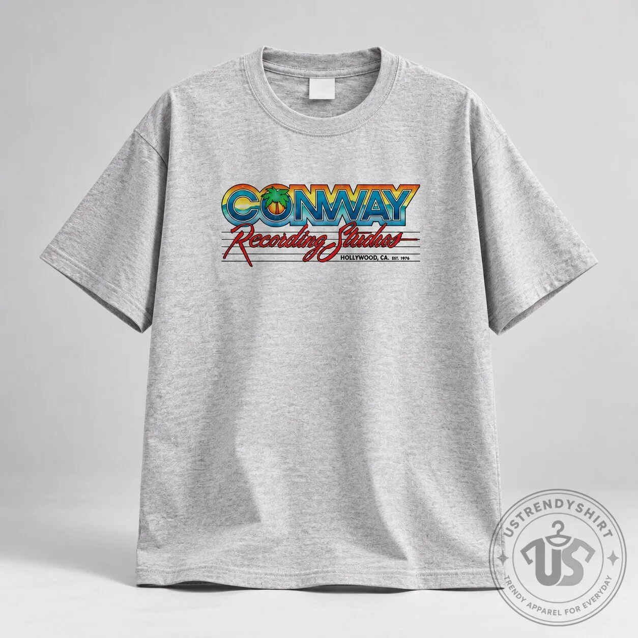 Charlie Puth Conway Recording Studios Hollywood Grey Graphic T Shirt 7 Charlie Puth Conway Recording Studios Hollywood Grey Graphic T Shirt