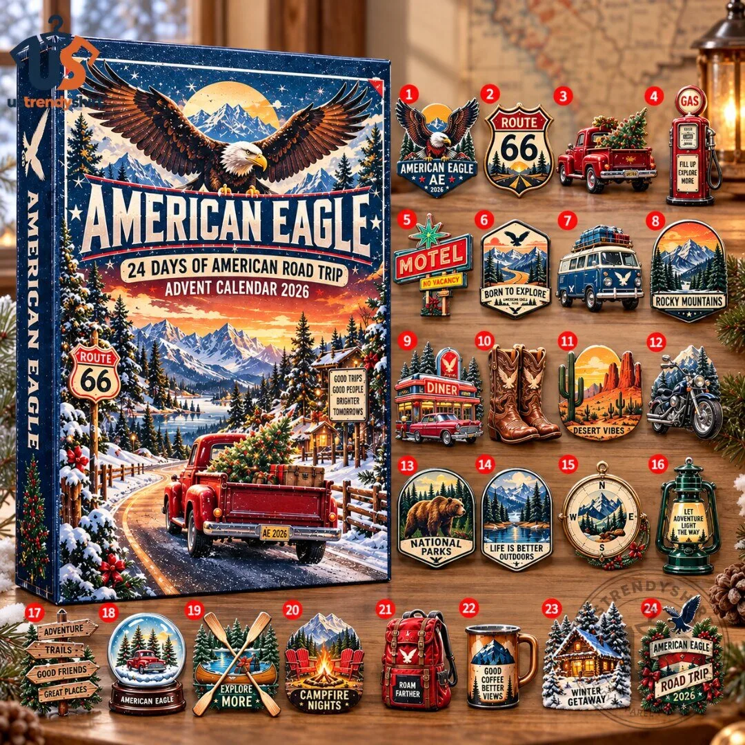 American Eagle Advent Calendar 2026 24 Days Of American Road Trip
