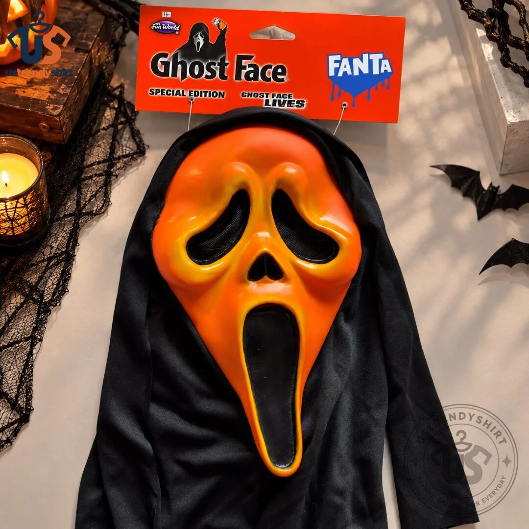 Ghost Face Fanta Special Edition Mask Orange Scream 3 Ghost Face Fanta Special Edition Mask Orange Scream