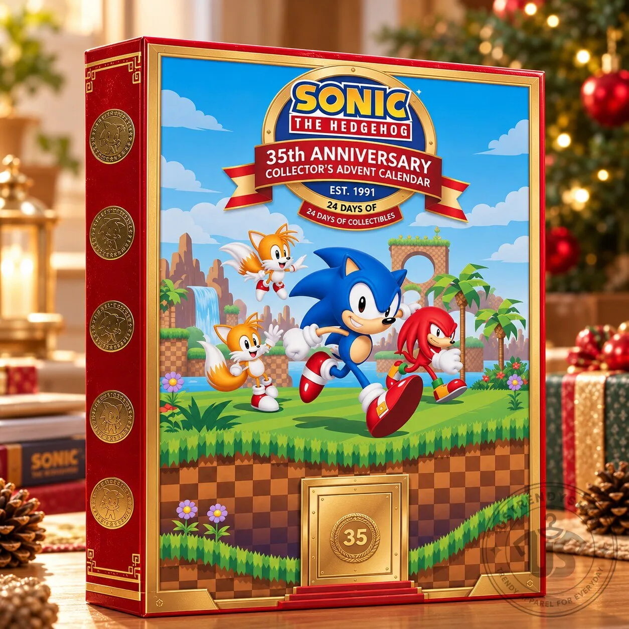SONIC The Hedgehog 35th Anniversary Advent Calendar 24 Days Christmas Countdown 9 SONIC The Hedgehog 35th Anniversary Advent Calendar 24 Days Christmas Countdown