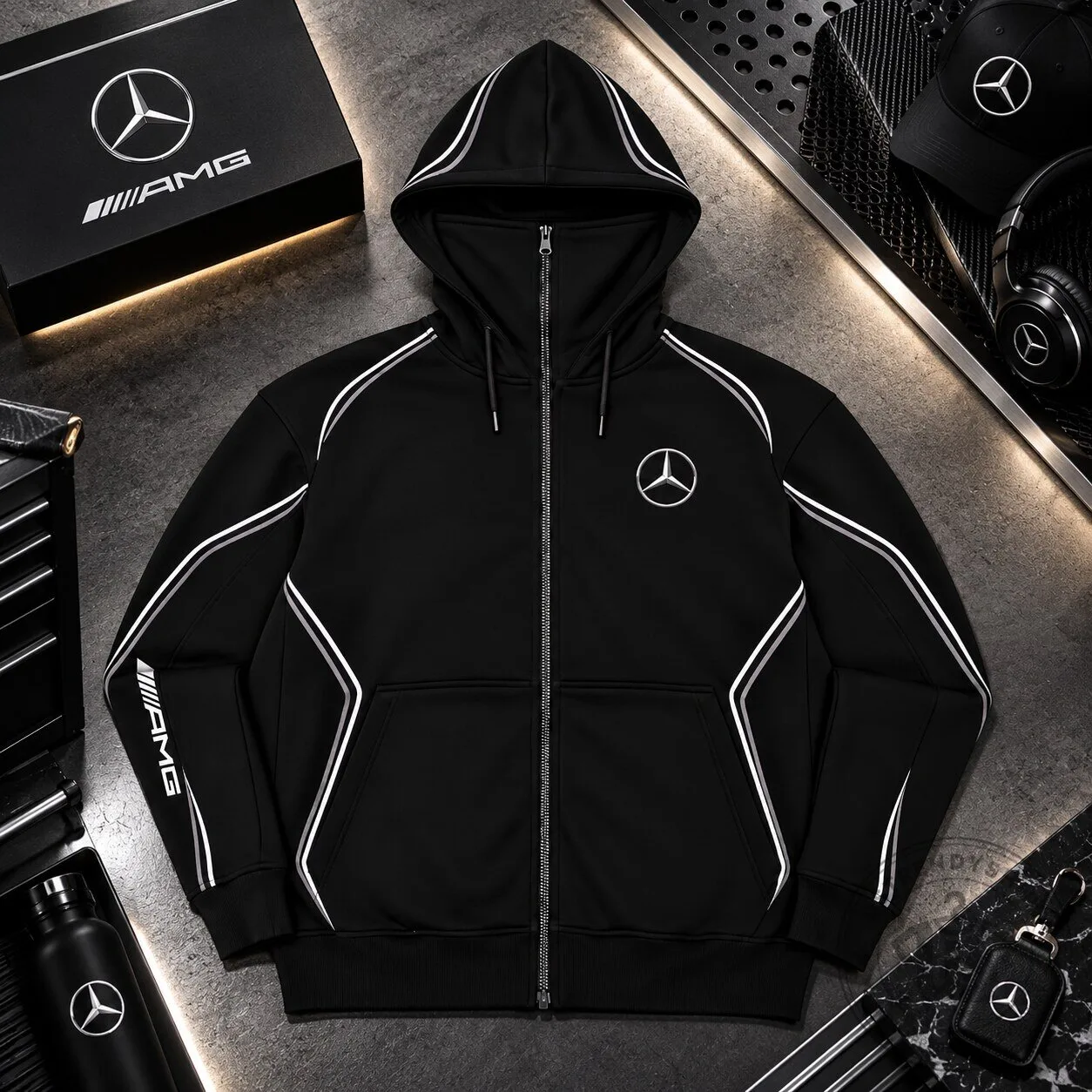 ApexDrive BMW Audi Mercedes-Benz Zip Up Hoodie 12 ApexDrive BMW Audi Mercedes-Benz Zip Up Hoodie