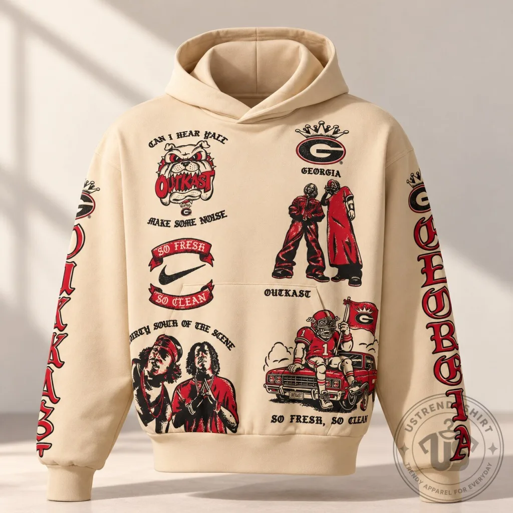 Nike x UGA x Outkast Senior Hoodie Beige Nike x UGA x Outkast Senior Hoodie Beige