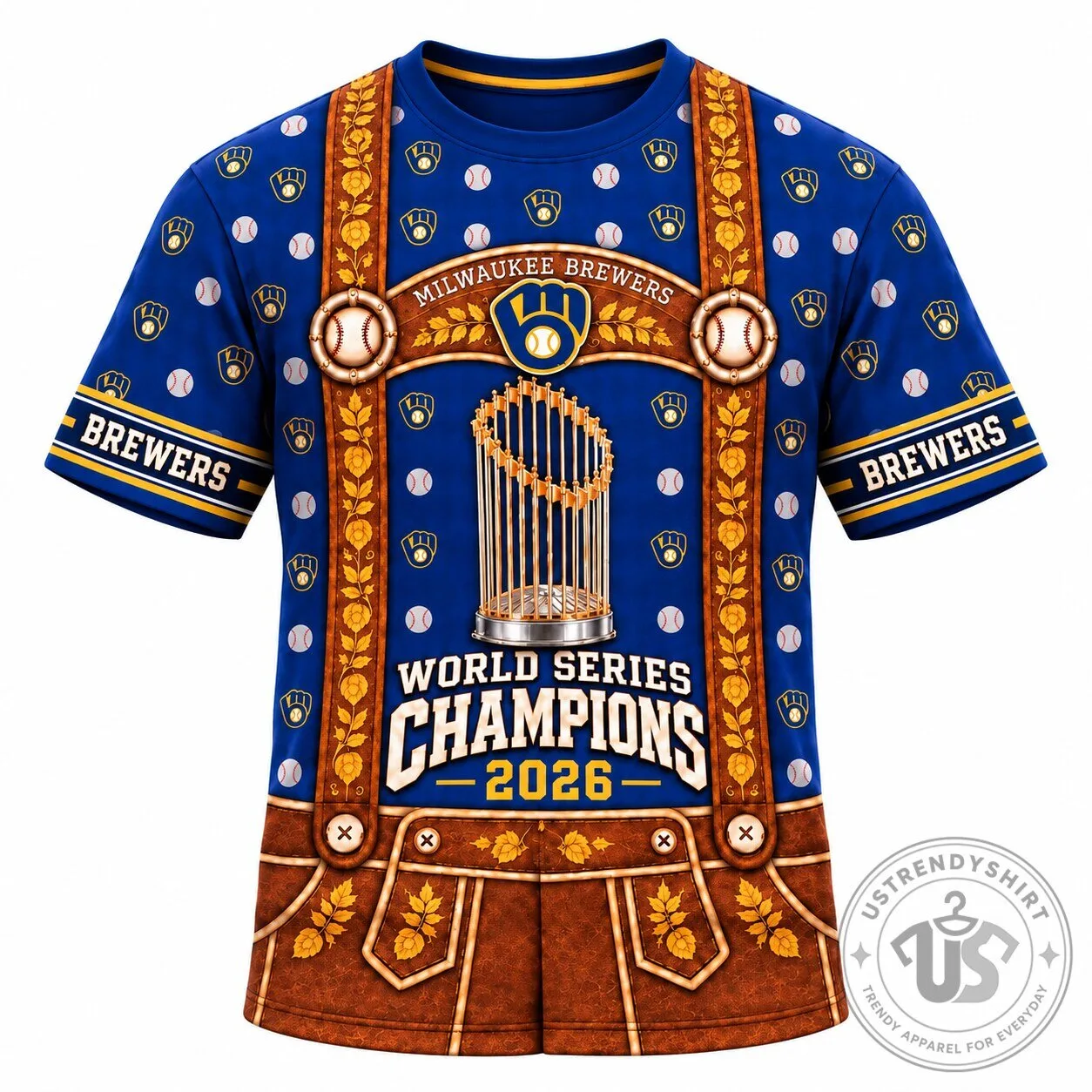 Milwaukee Brewers 2026 Oktoberfest World Series Champions T Shirt 8 Milwaukee Brewers 2026 Oktoberfest World Series Champions T Shirt