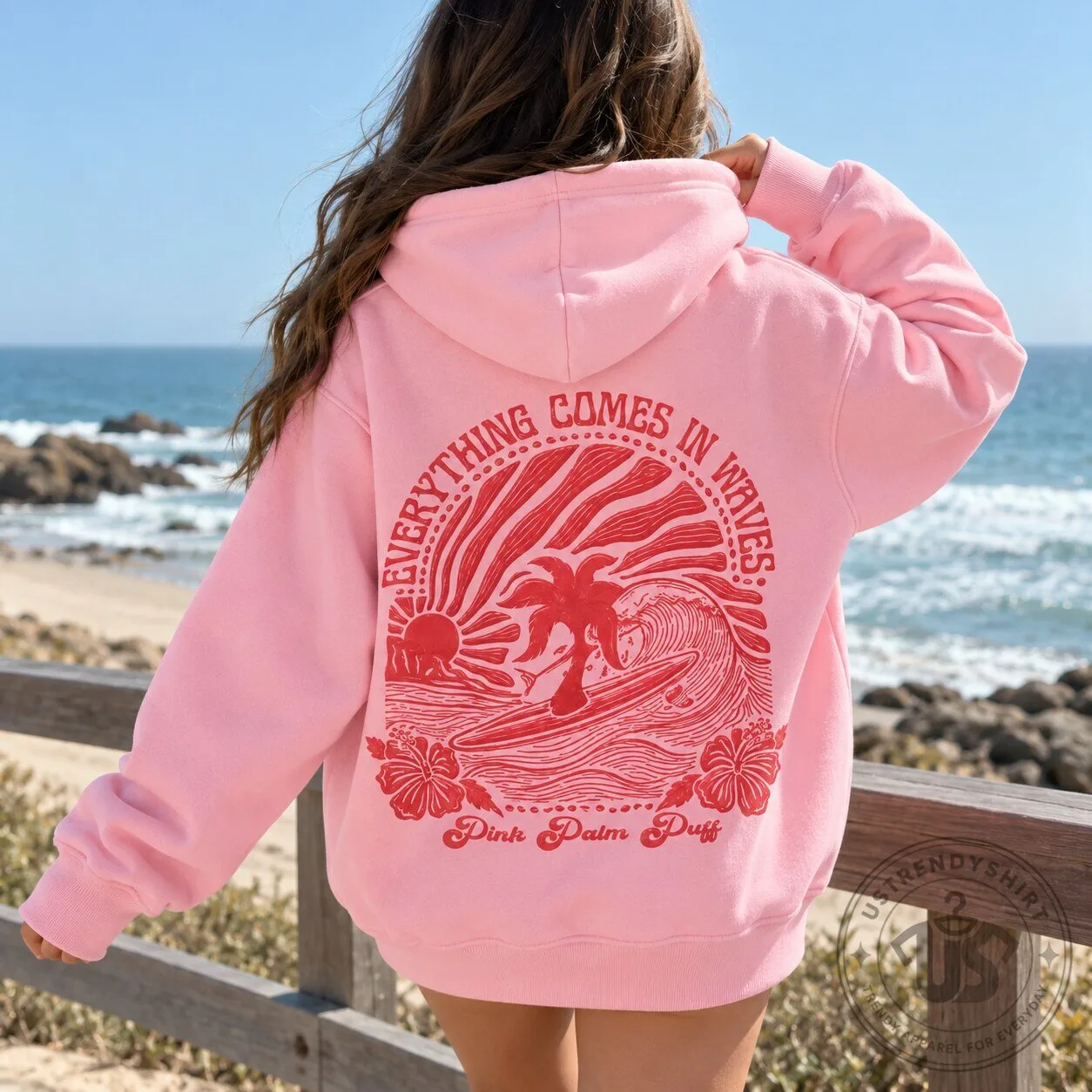 Pink Palm Puff Hoodie Aesthetic Everything Comes In Waves Vintage Graphic Oversized Hoodie 9 Pink Palm Puff Hoodie Aesthetic Everything Comes In Waves Vintage Graphic Oversized Hoodie