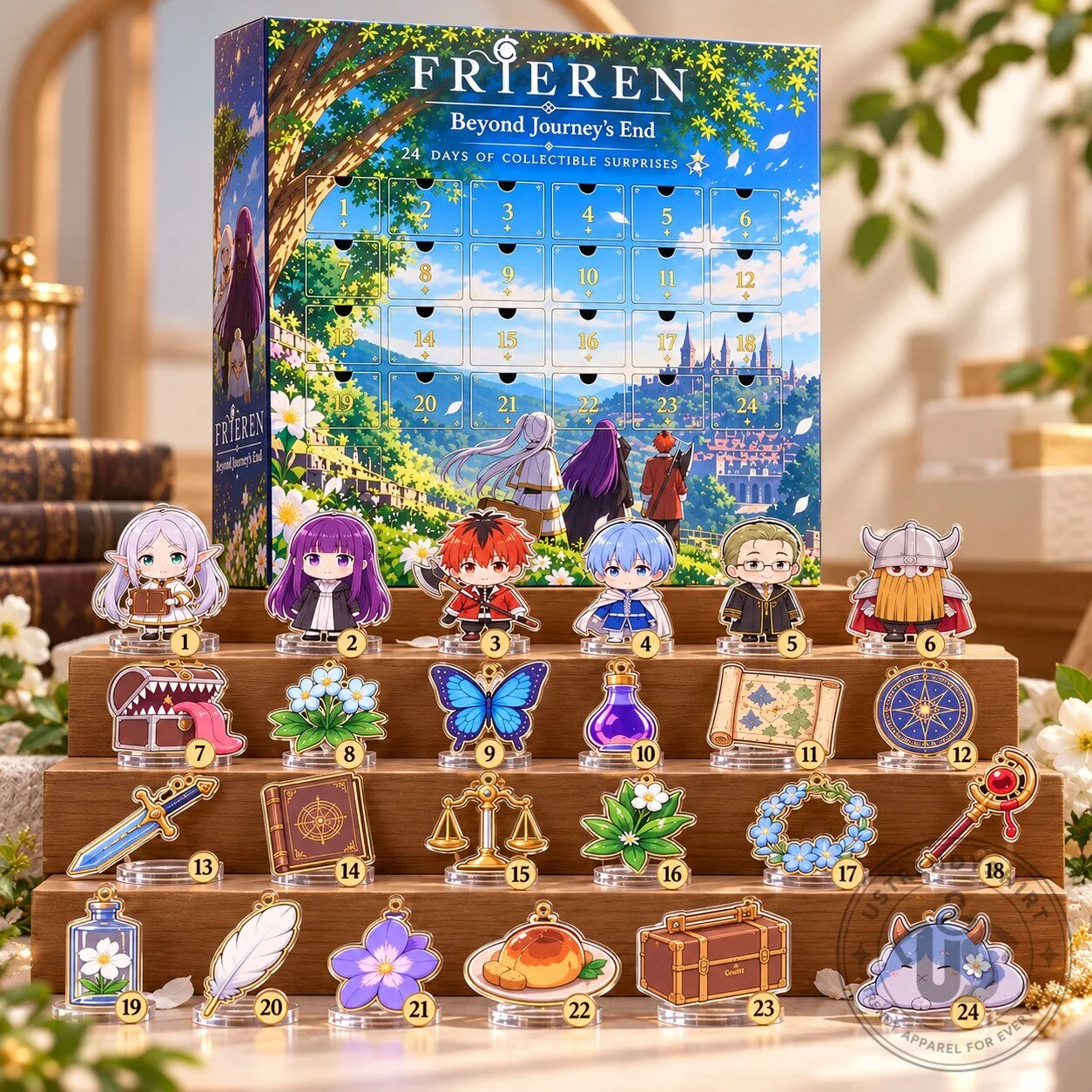 Frieren Beyond Journeys End Advent Calendar 24 Days Christmas Countdown