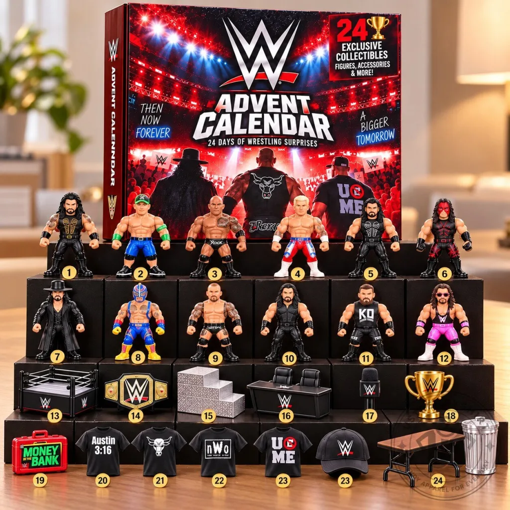 WWE Advent Calendar 2024 24 Days WWE Advent Calendar 2024 24 Days