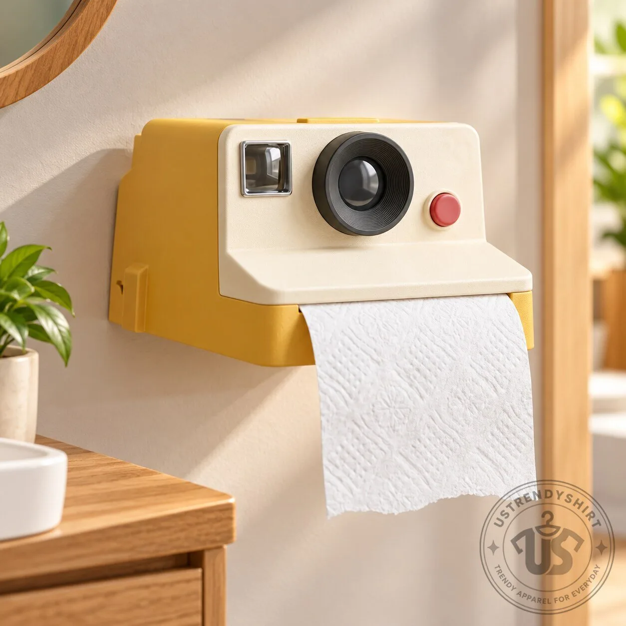 Retro Camera Tissue Holder Wall Mounted Toilet Paper Dispenser Creative Bathroom Decor 6 Retro Camera Tissue Holder Wall Mounted Toilet Paper Dispenser Creative Bathroom Decor