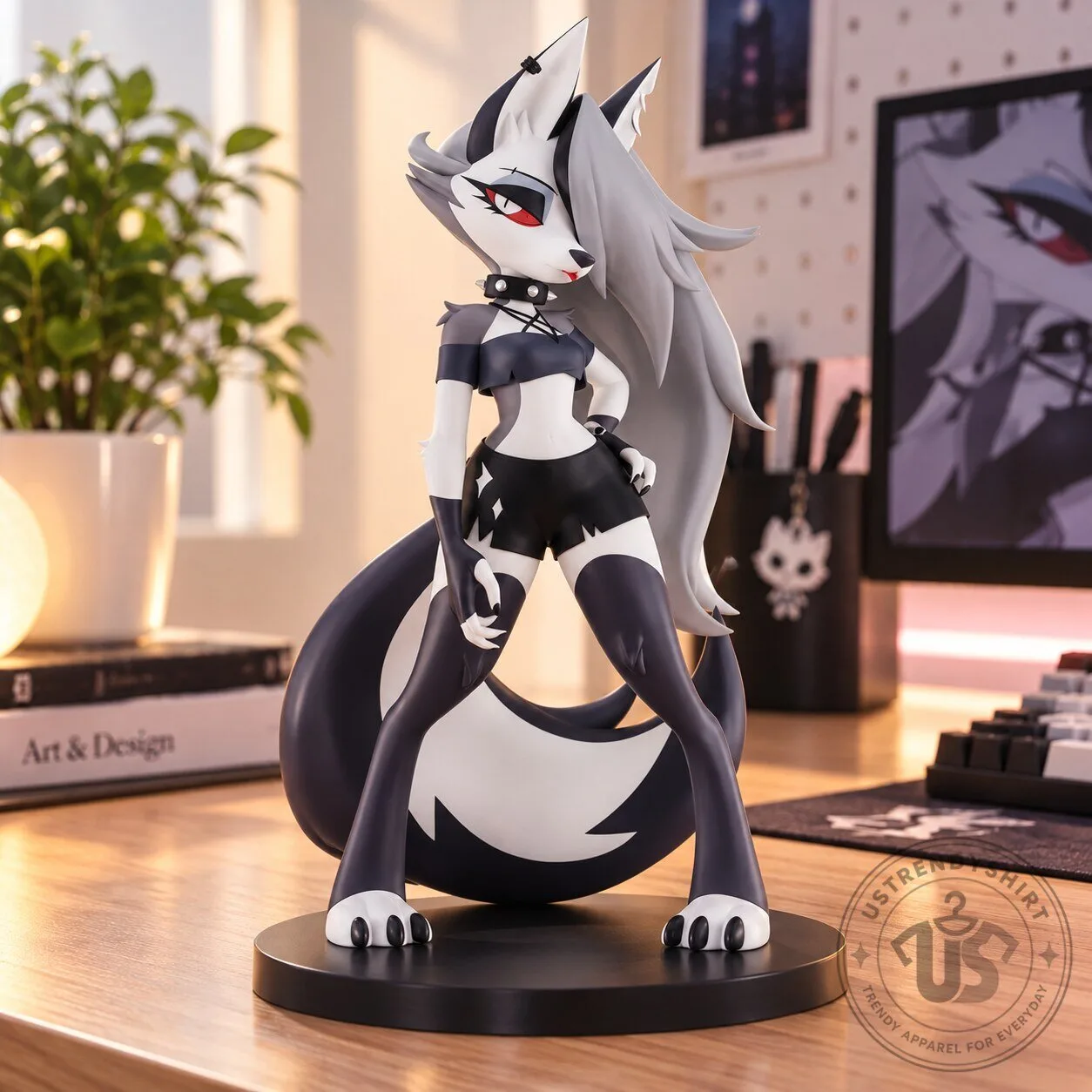 Helluva Boss Loona Anime Figure Collectible Model Statue