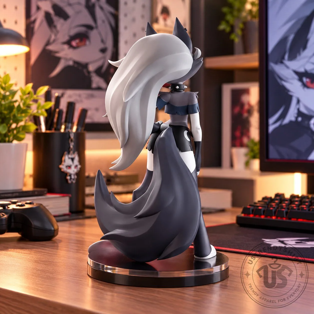Helluva Boss Loona Anime Figure Collectible Model Statue 8 Helluva Boss Loona Anime Figure Collectible Model Statue