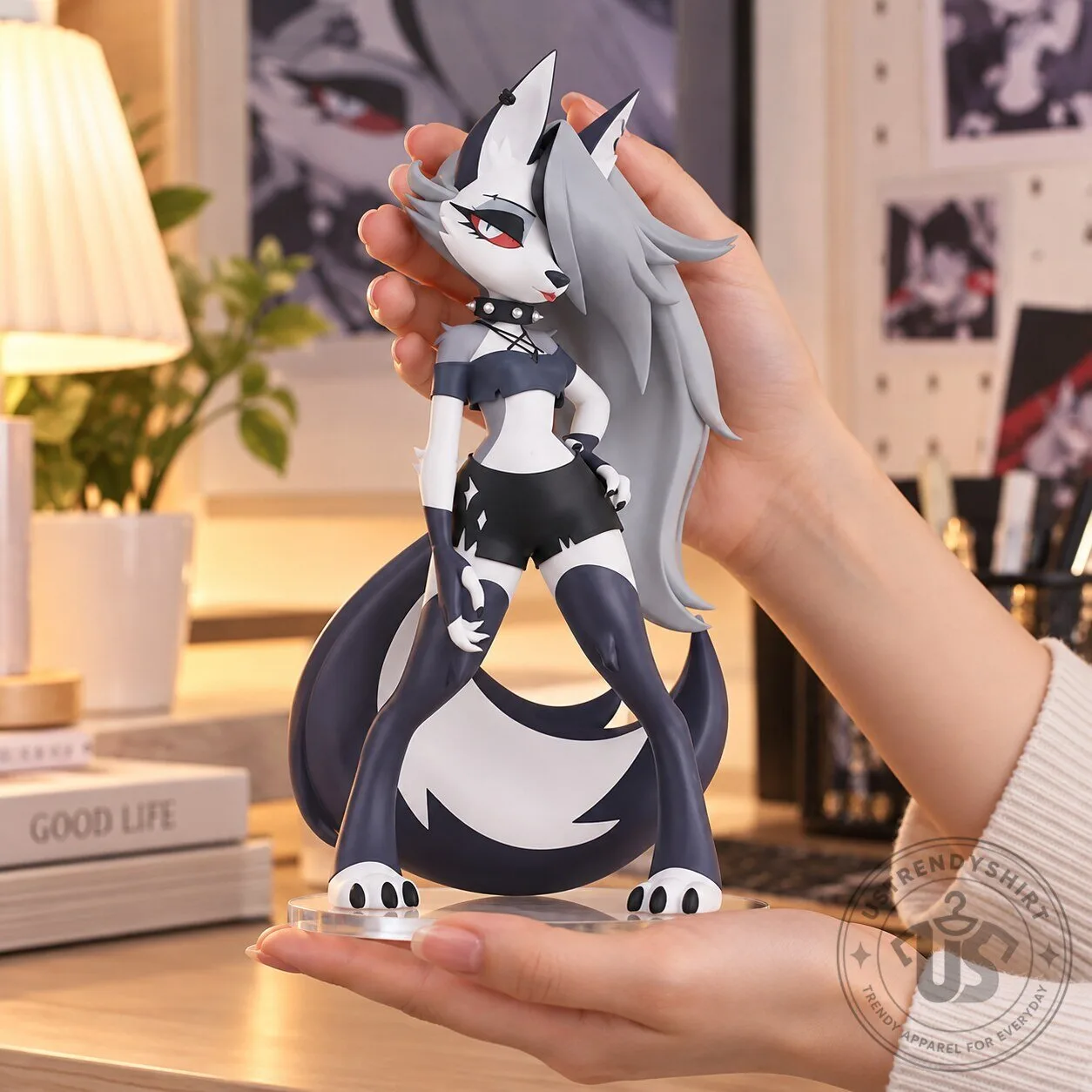 Helluva Boss Loona Anime Figure Collectible Model Statue 9 Helluva Boss Loona Anime Figure Collectible Model Statue