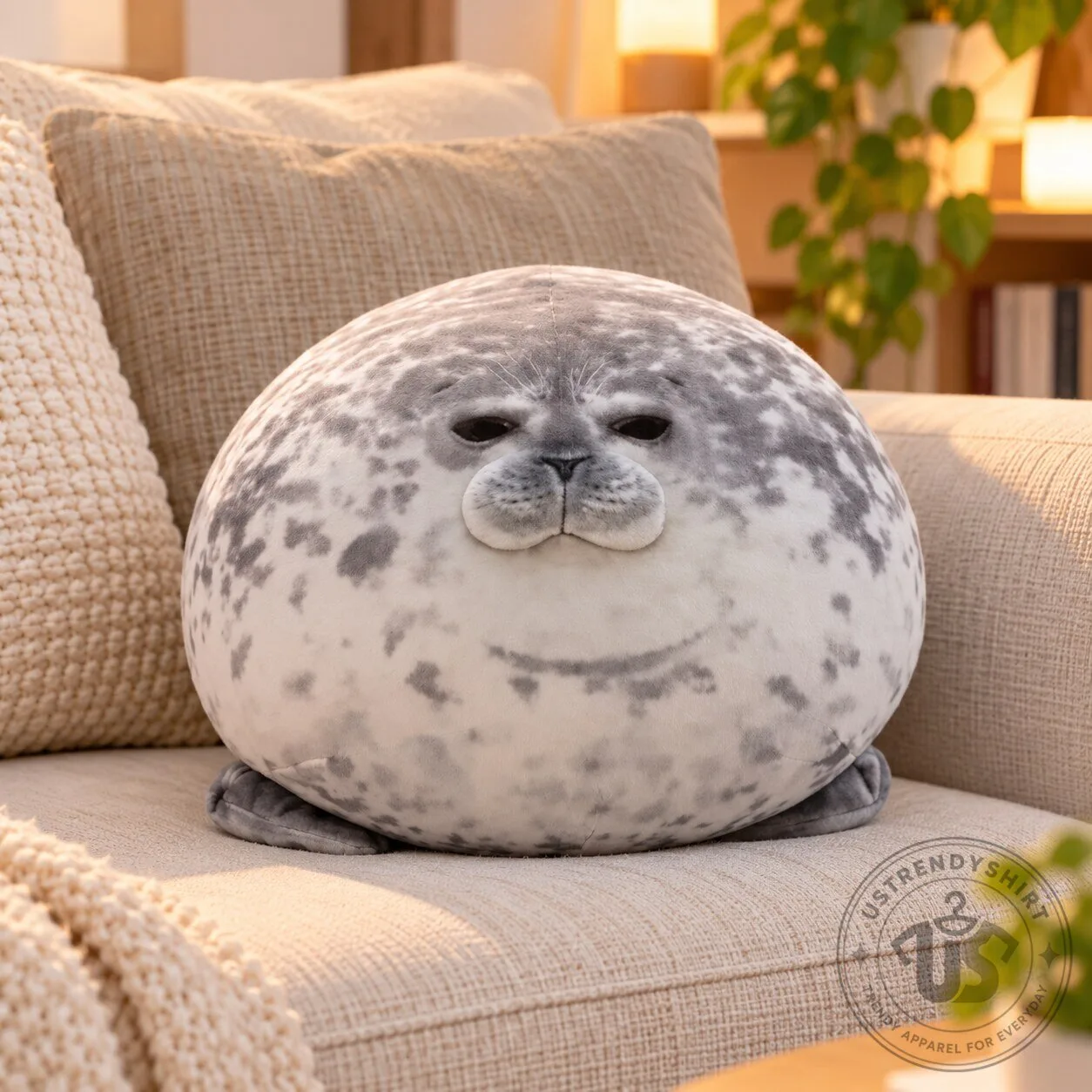 Tsuki Seal Plush Cute Blob Seal Pillow Chubby 7 Tsuki Seal Plush Cute Blob Seal Pillow Chubby